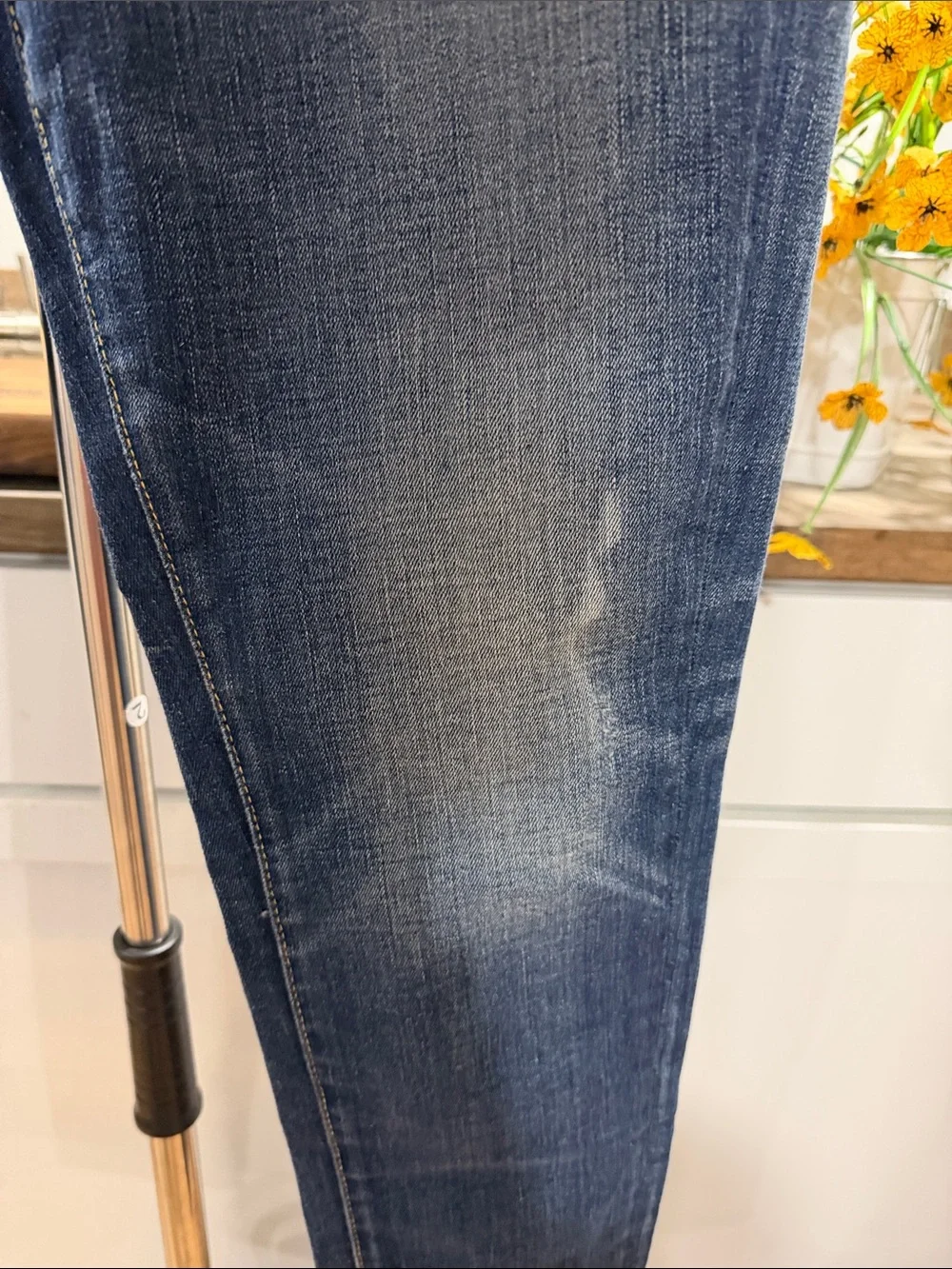 Ralph Lauren Tompkins Dark Blue Skinny Jeans size 31